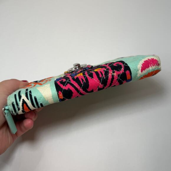 Vera Bradley Pueblo Aztec Print Turnlock Wallet - Picture 2 of 6